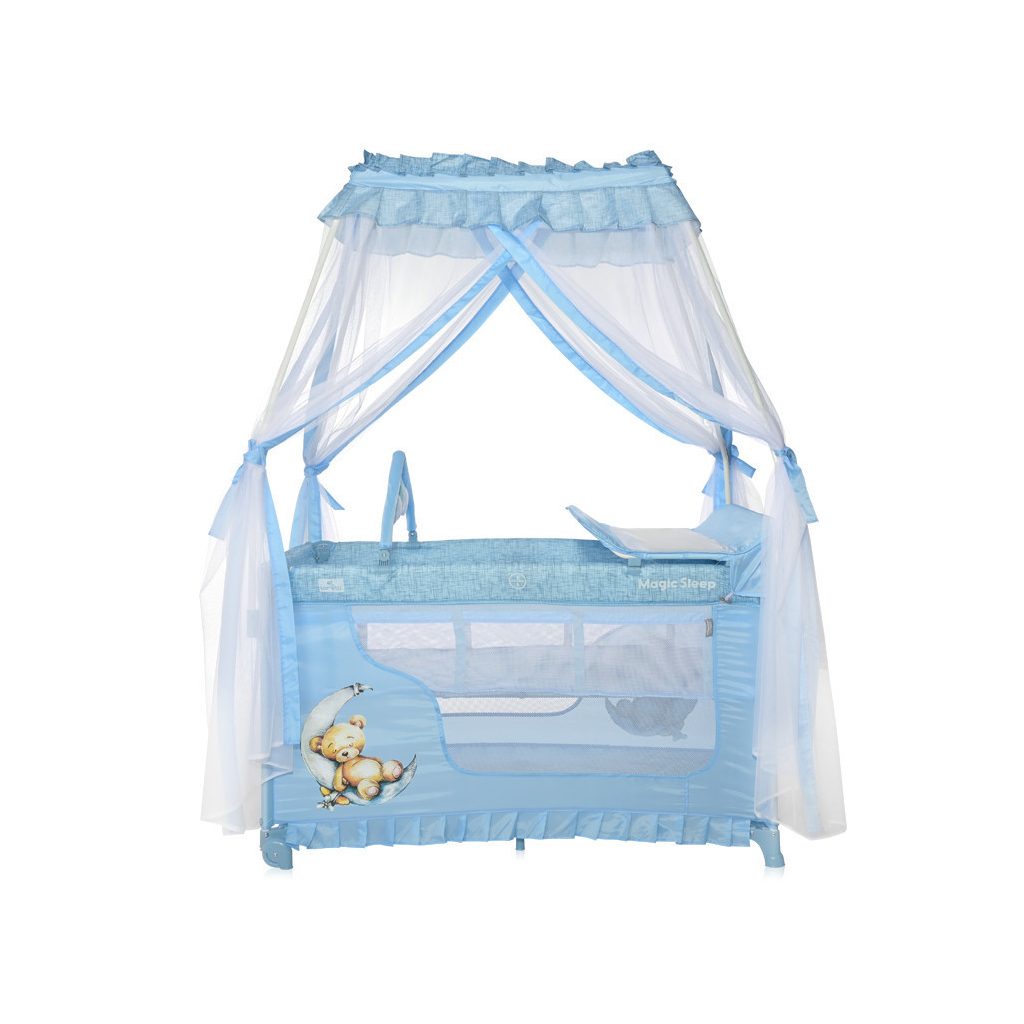 Lorelli Magic Sleep utazóágy - Bue Moon Sleeping Bear