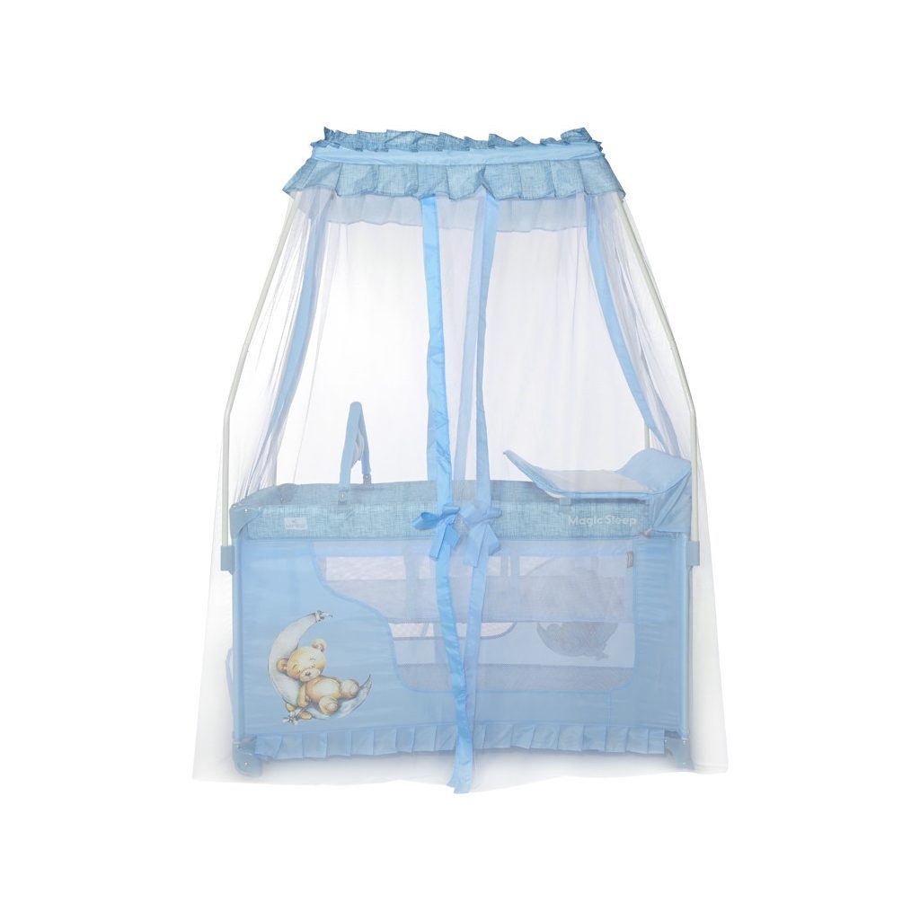 Lorelli Magic Sleep utazóágy - Bue Moon Sleeping Bear