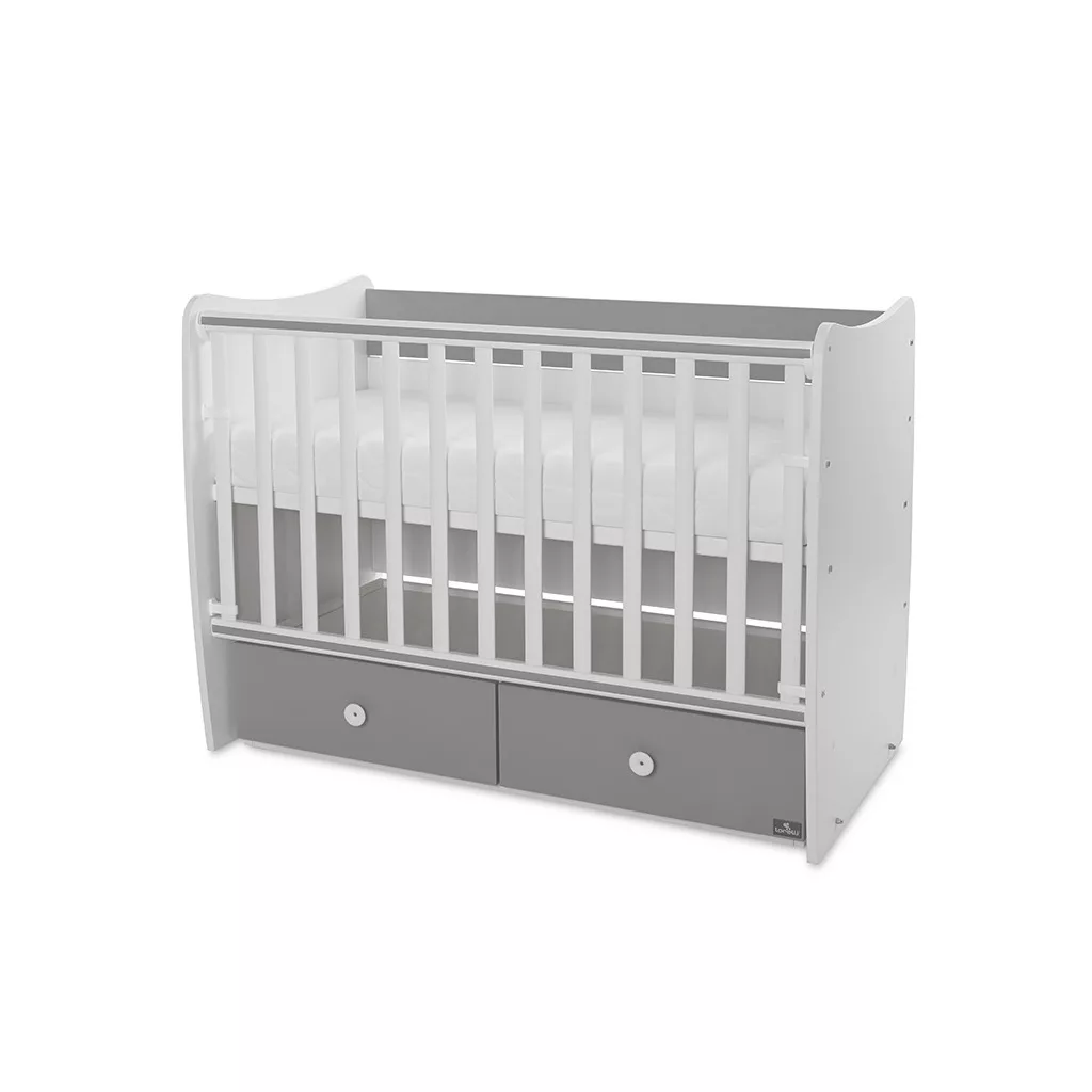 Lorelli Matrix kiságy 60x120 Stone Stone Grey 2Box