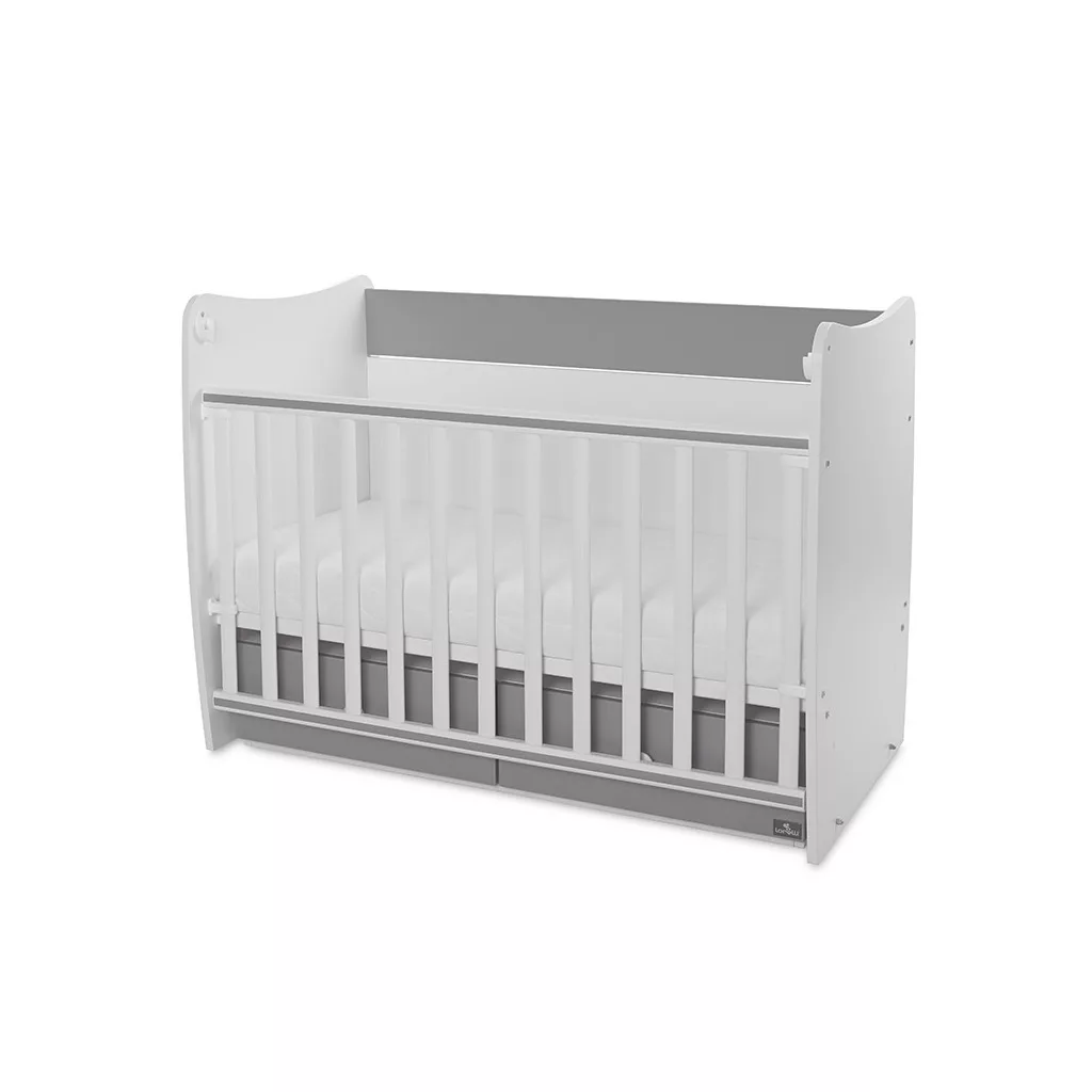 Lorelli Matrix kiságy 60x120 Stone Stone Grey 2Box