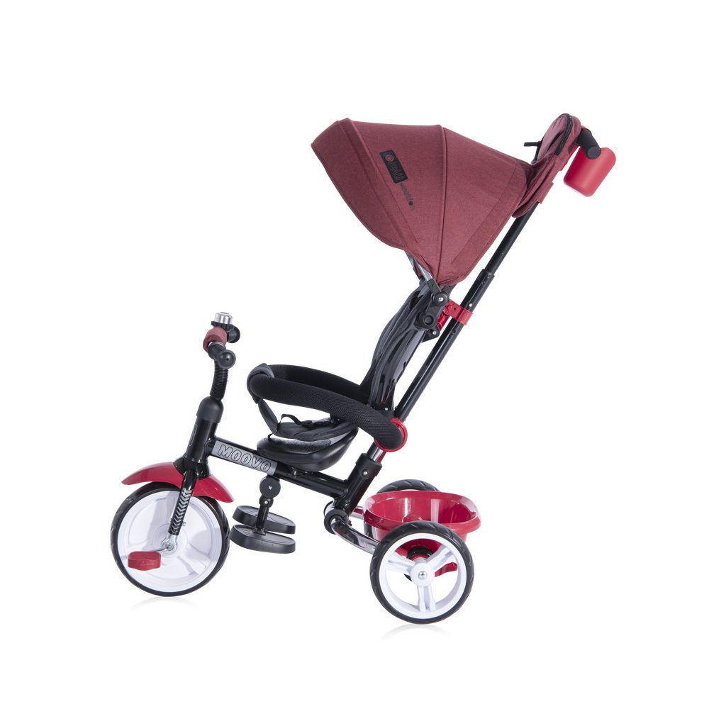 Lorelli Moovo tricikli - Red&Black Luxe