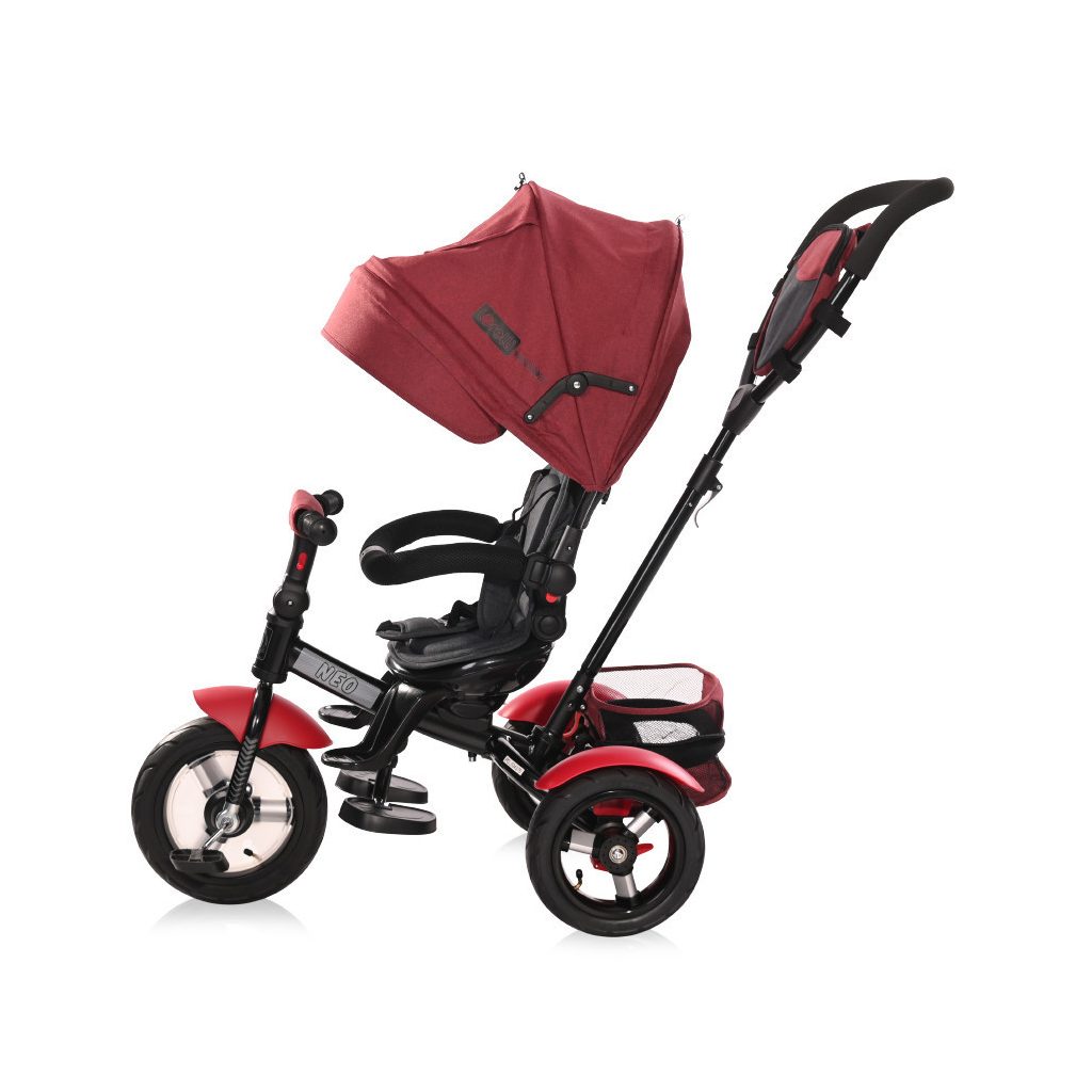 Lorelli Neo Air tricikli - Red&Black Luxe