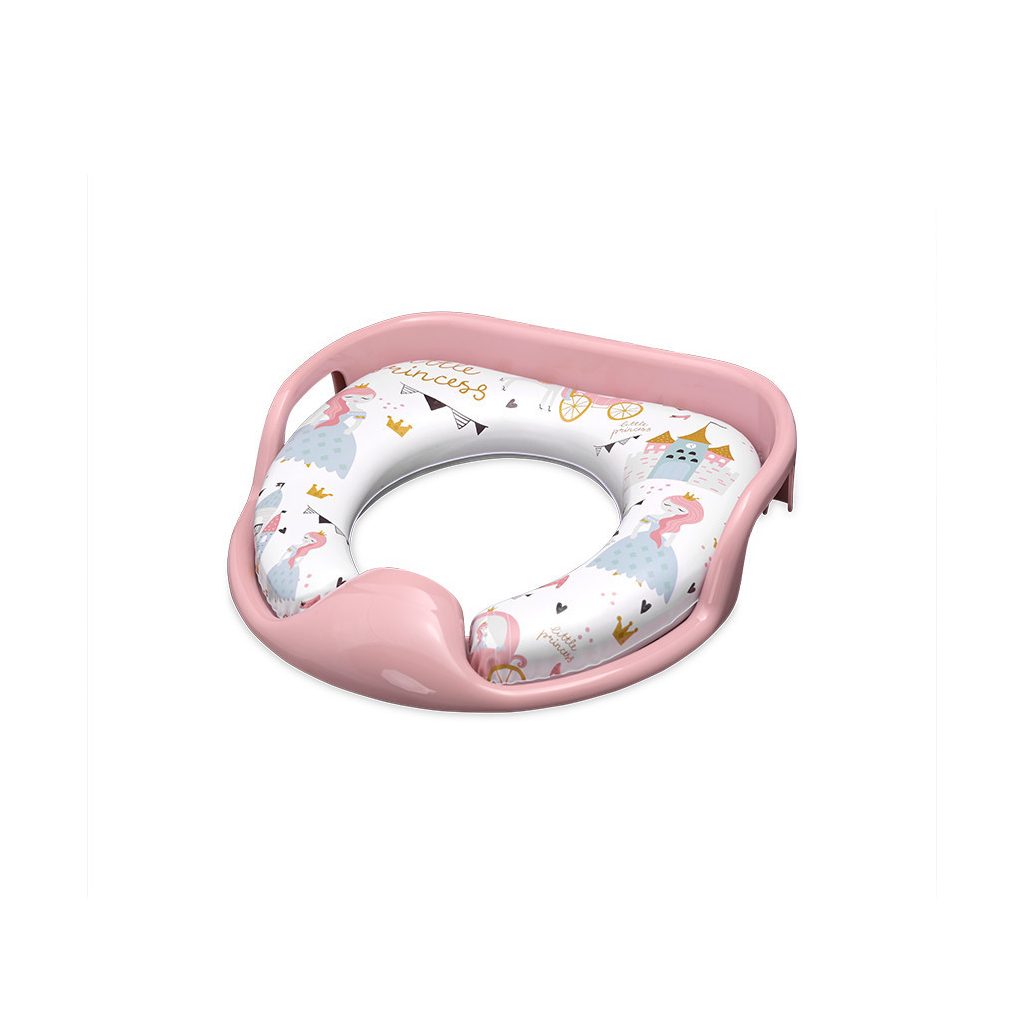 Lorelli párnázott WC szűkítő - Pink Princess