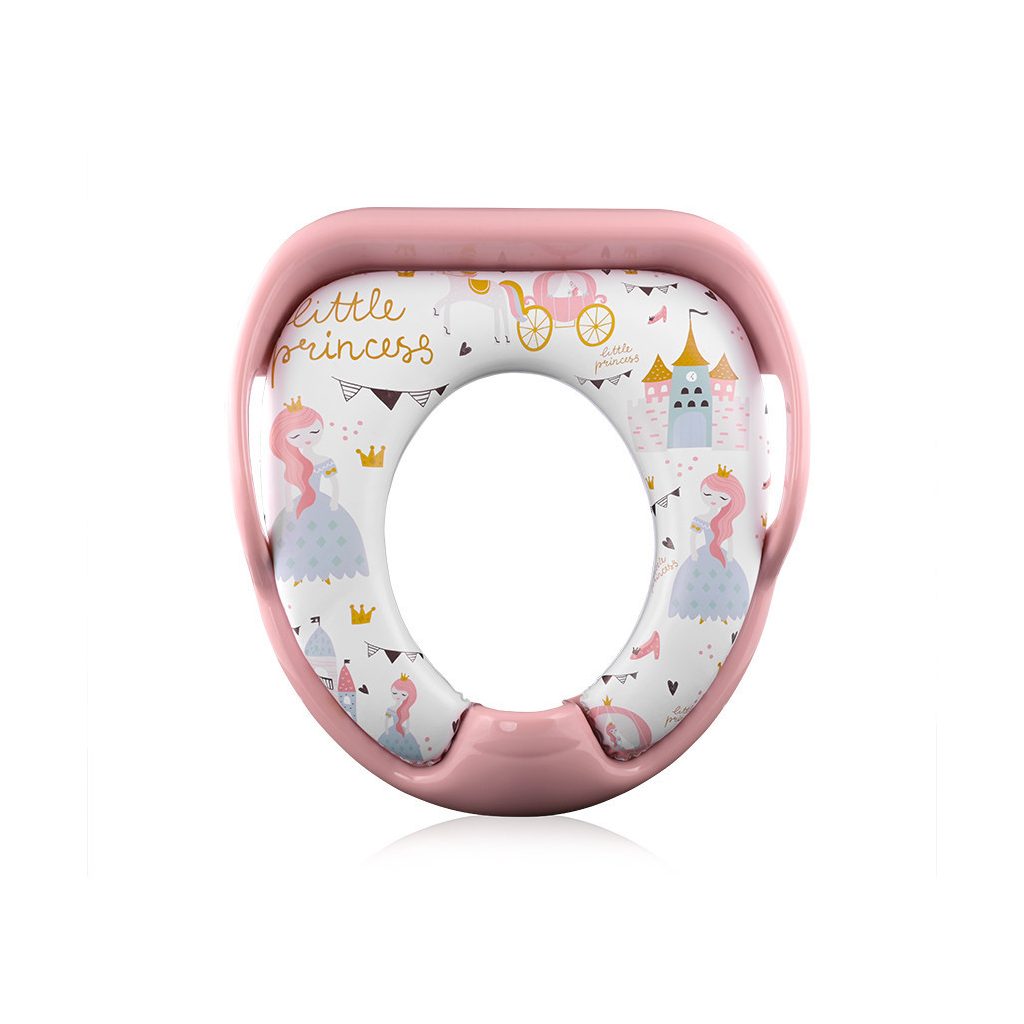 Lorelli párnázott WC szűkítő - Pink Princess