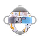 Lorelli párnázott WC szűkítő háttámlával - Grey Animals