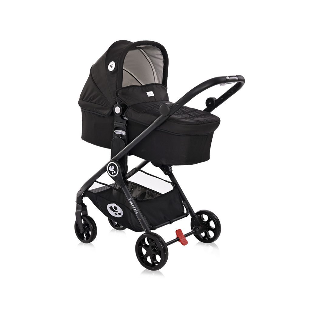 Lorelli Patrizia multifunkciós babakocsi (2 doboz) - Black