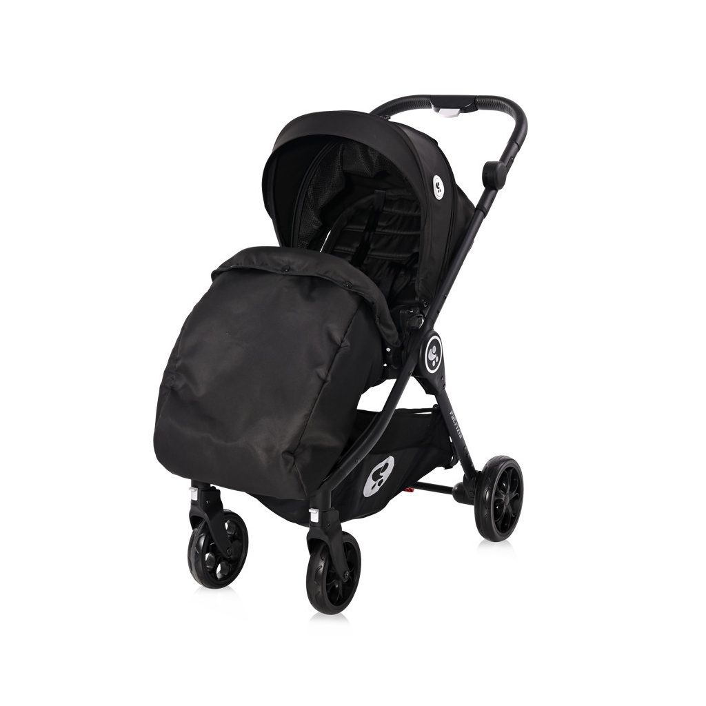 Lorelli Patrizia multifunkciós babakocsi (2 doboz) - Black