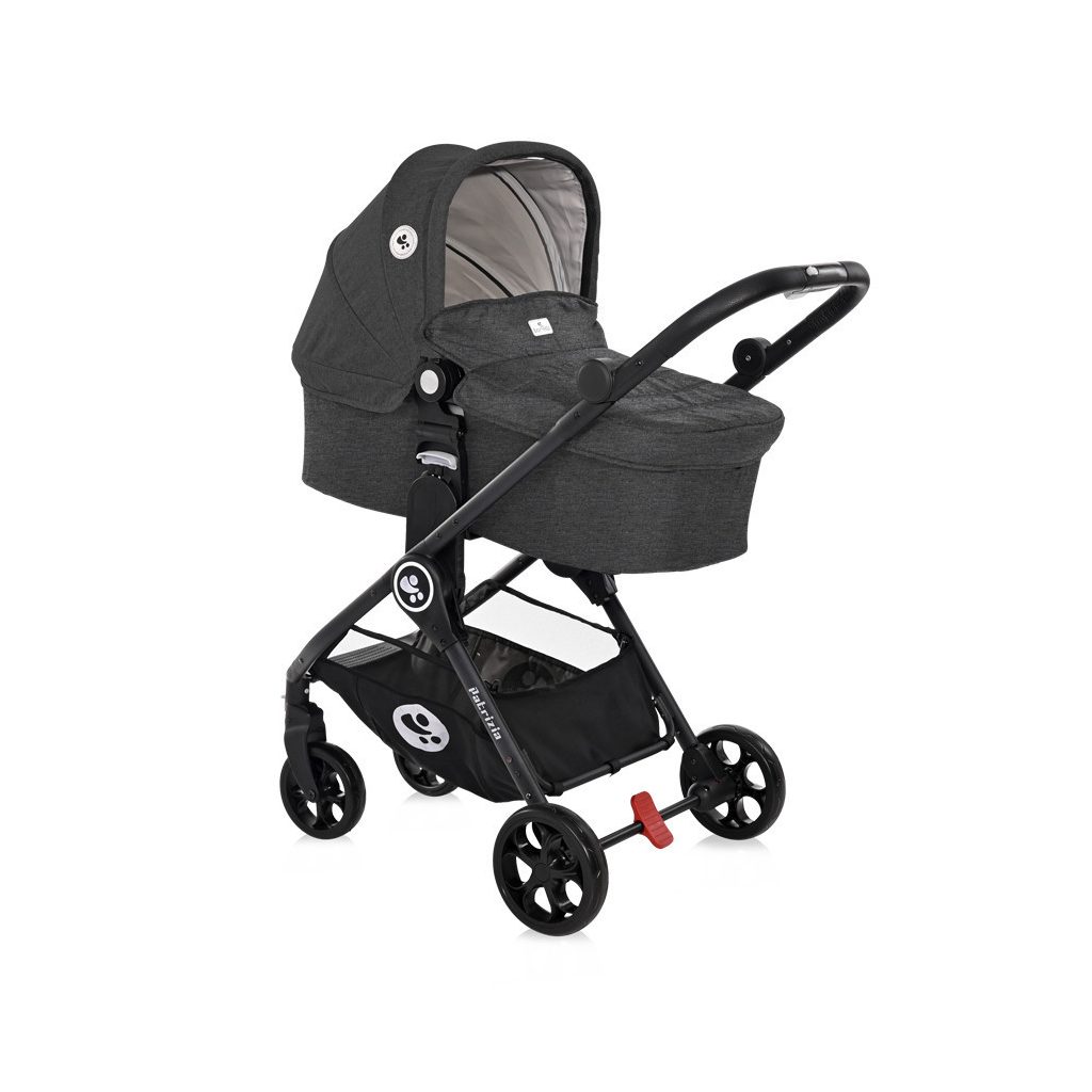 Lorelli Patrizia multifunkciós babakocsi (2 doboz) - Dark Grey