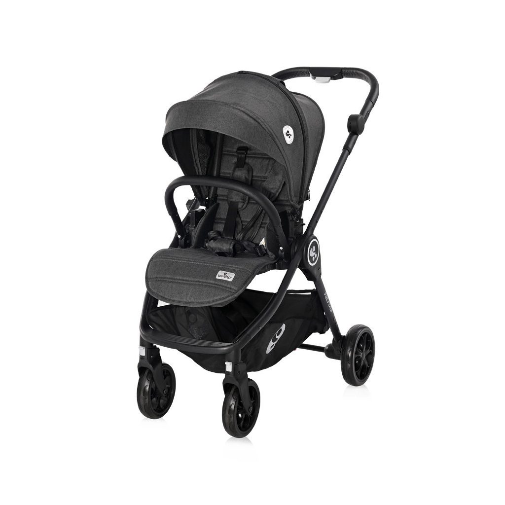 Lorelli Patrizia multifunkciós babakocsi (2 doboz) - Dark Grey