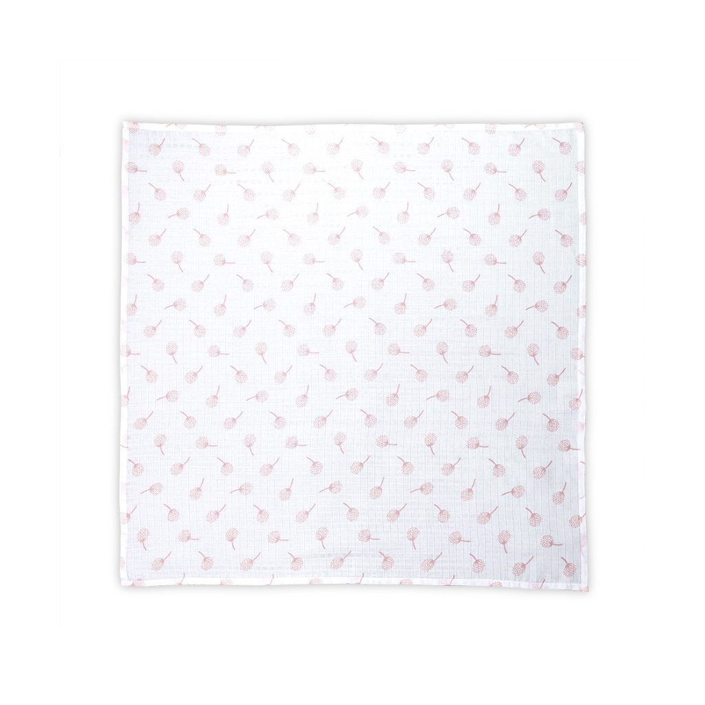 Lorelli Muszlin takaró 80x80 cm - Rose Floral