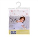 Lorelli Muszlin takaró 80x80 cm - White With Rose St