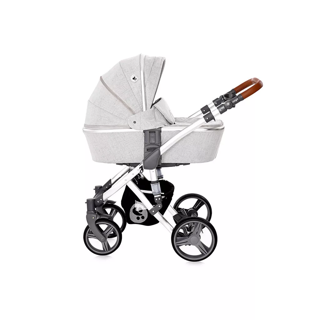 Lorelli Rimini multifunkciós babakocsi - Grey&Black Dots