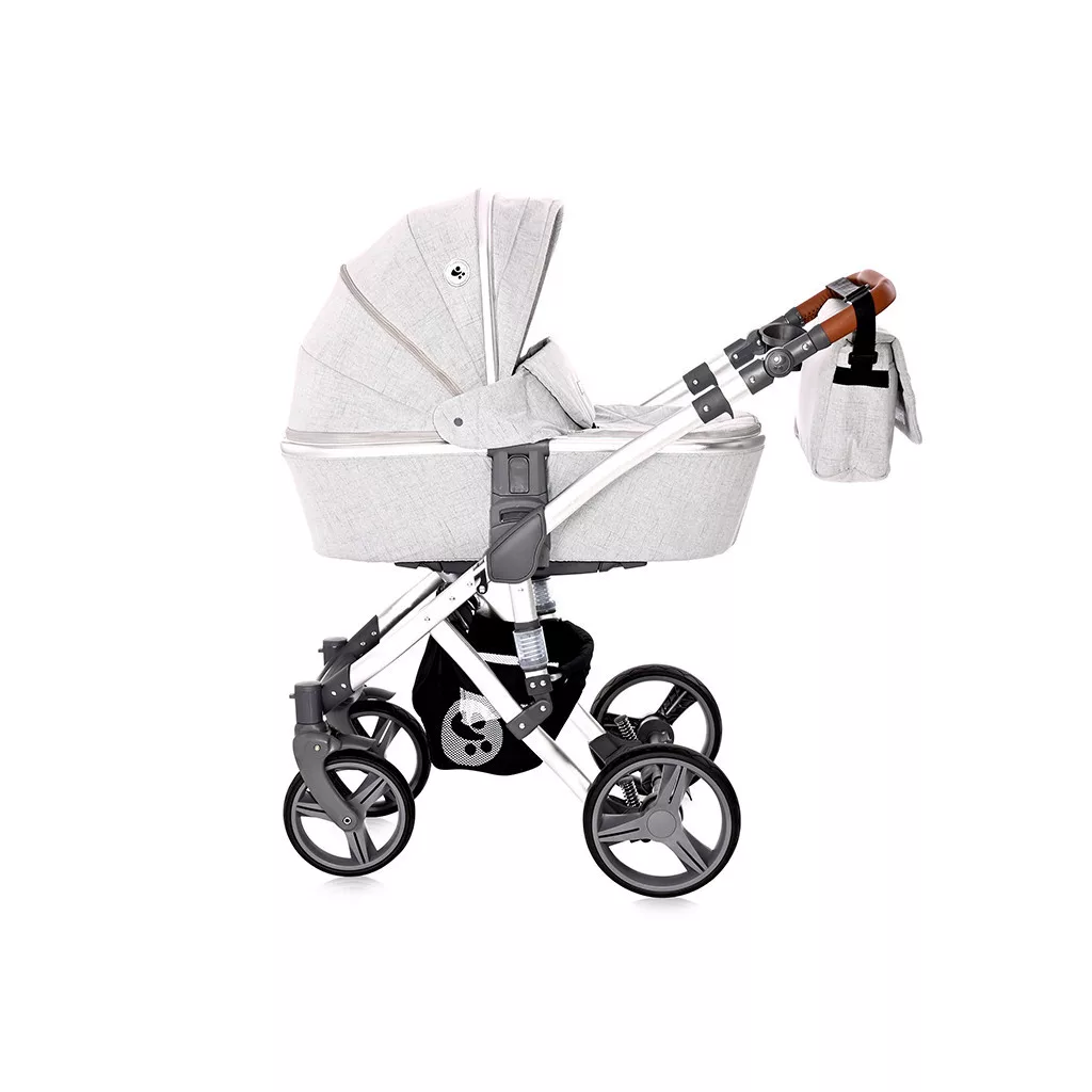 Lorelli Rimini multifunkciós babakocsi - Grey&Black Dots