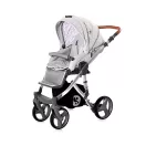 Lorelli Rimini multifunkciós babakocsi - Grey&Black Dots