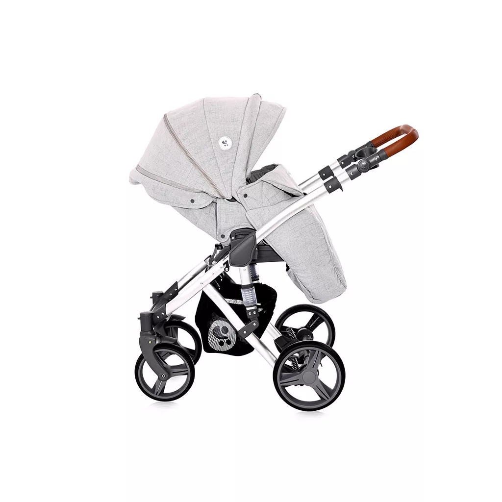 Lorelli Rimini multifunkciós babakocsi - Grey&Black Dots