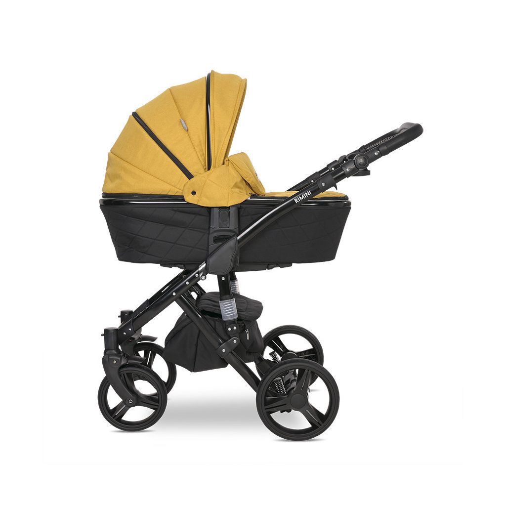 Lorelli Rimini Premium multifunkciós babakocsi - Lemon Curry