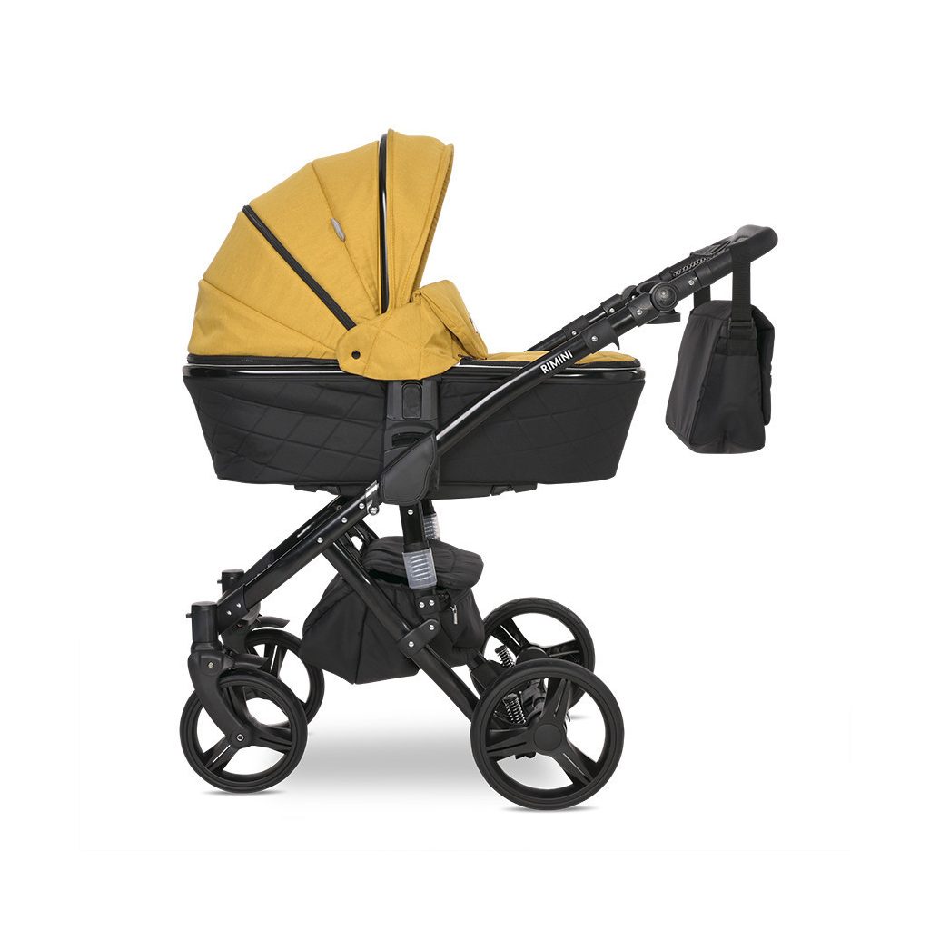 Lorelli Rimini Premium multifunkciós babakocsi - Lemon Curry