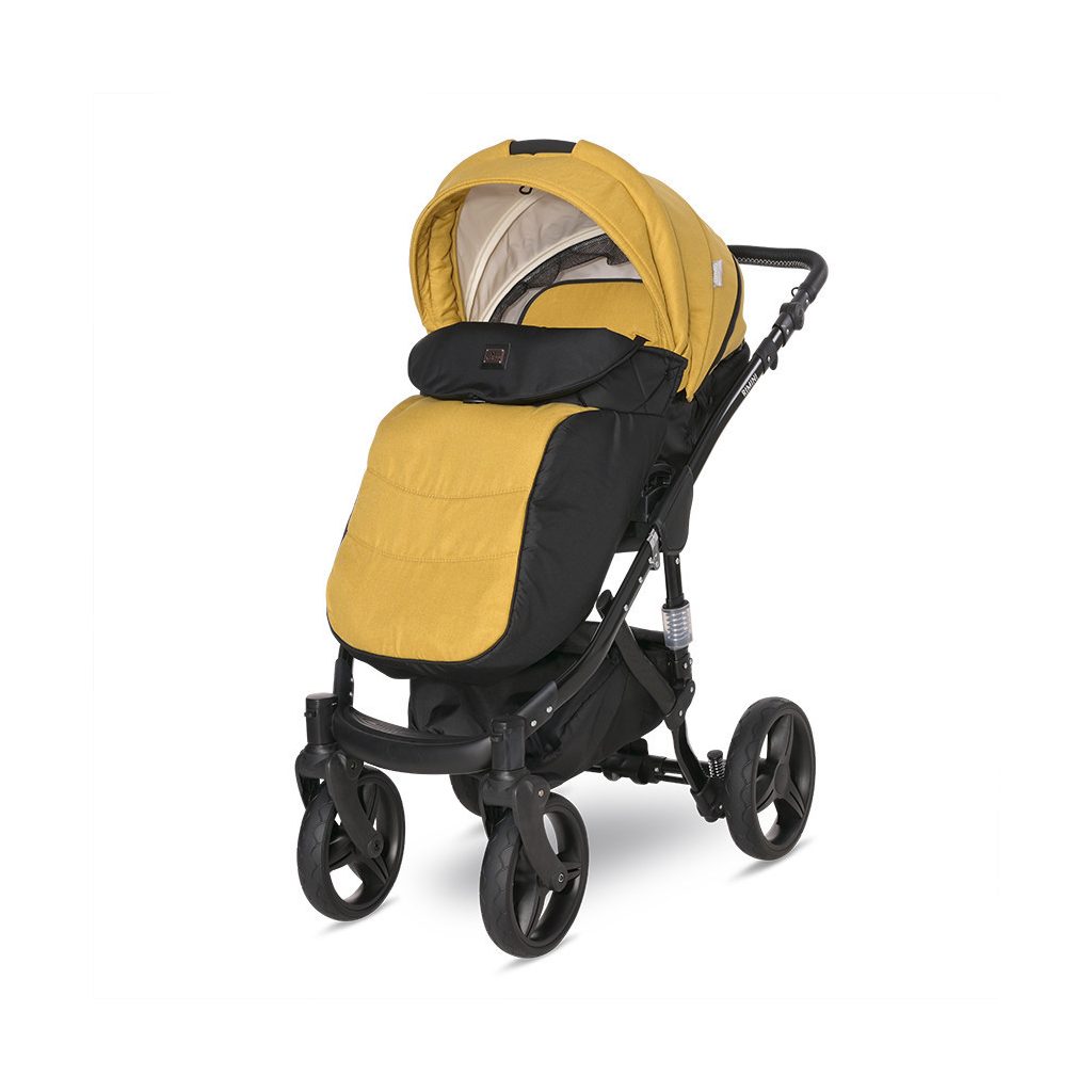 Lorelli Rimini Premium multifunkciós babakocsi - Lemon Curry