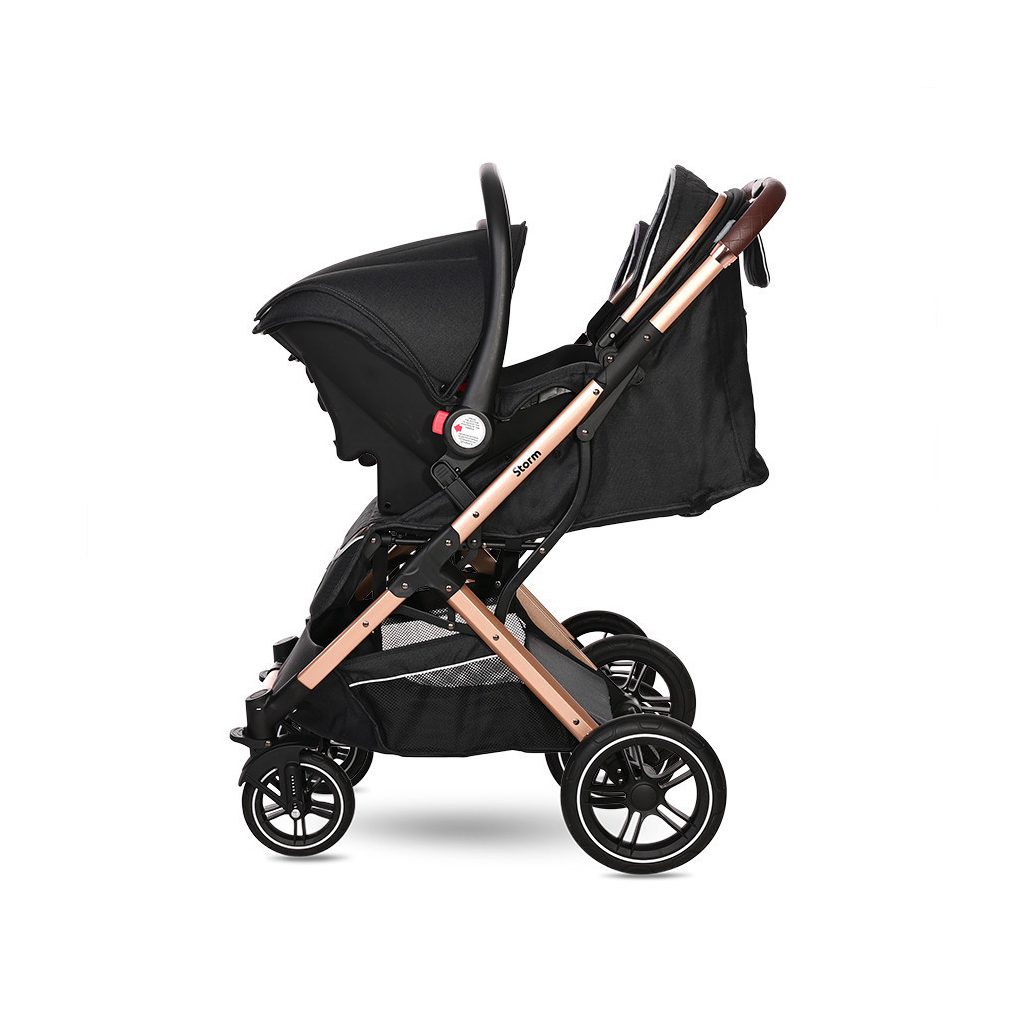 Lorelli Storm multifunkciós babakocsi - Luxe Black