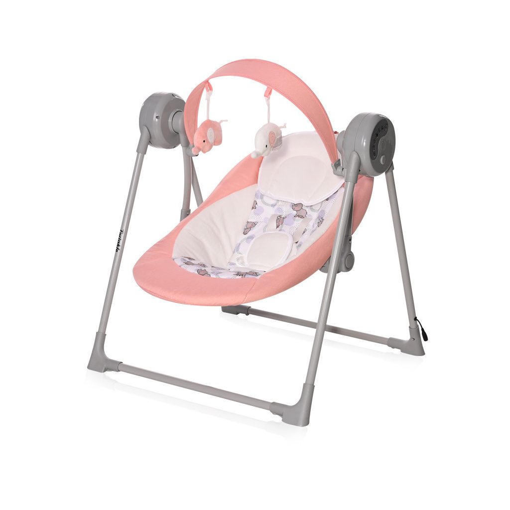 Lorelli Twinkle elektromos babahinta - Pink Rhino