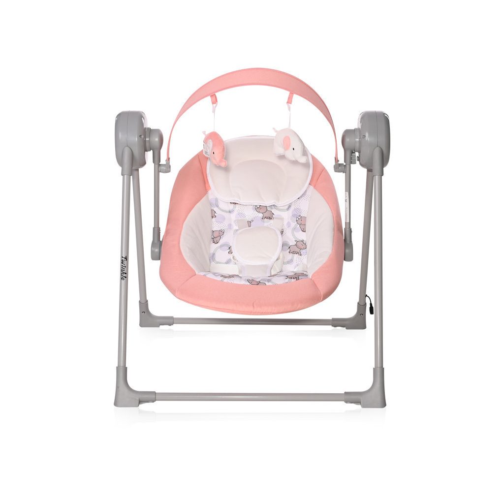 Lorelli Twinkle elektromos babahinta - Pink Rhino