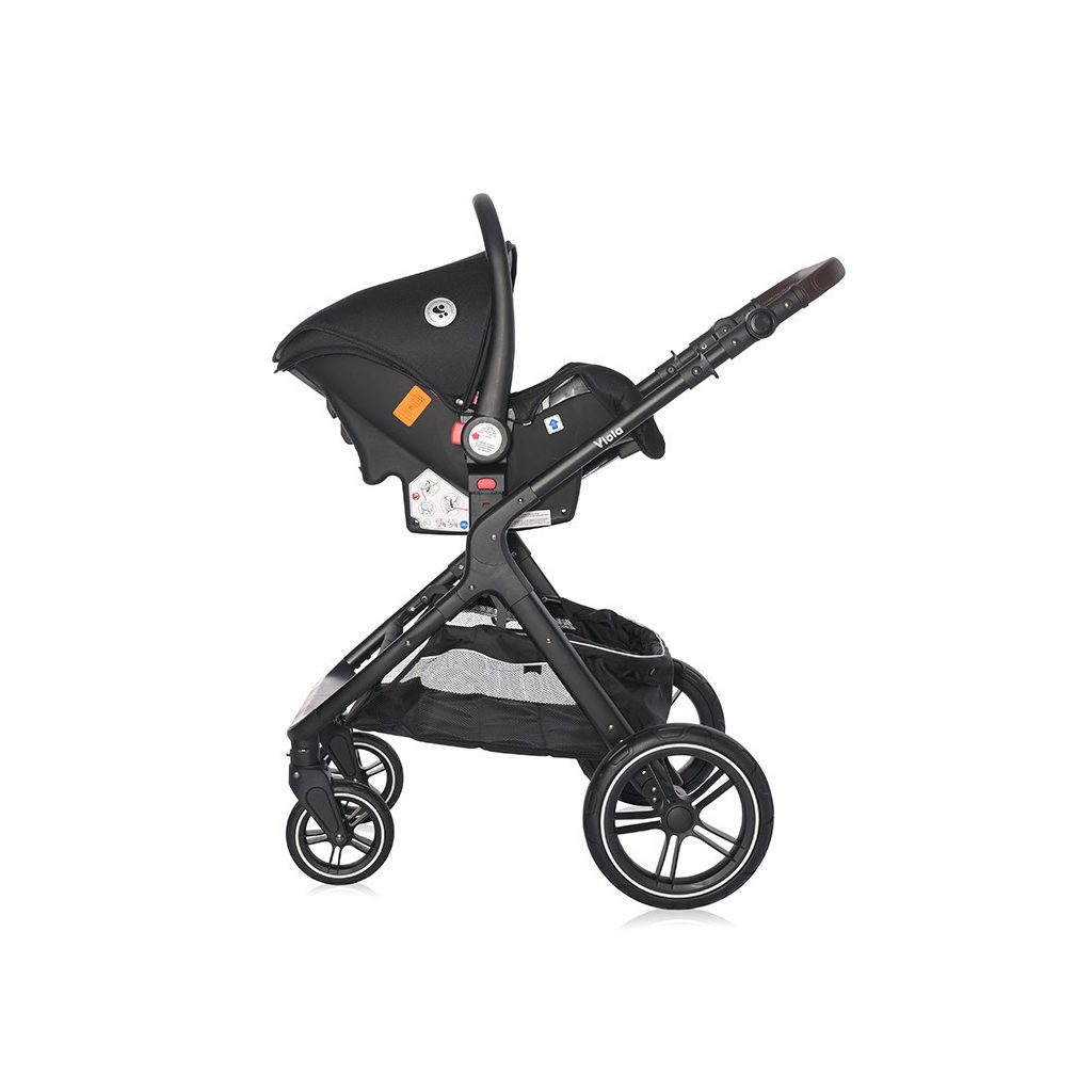 Lorelli Viola babakocsi mózessé alakítható sportrésszel- Tropical Flowers