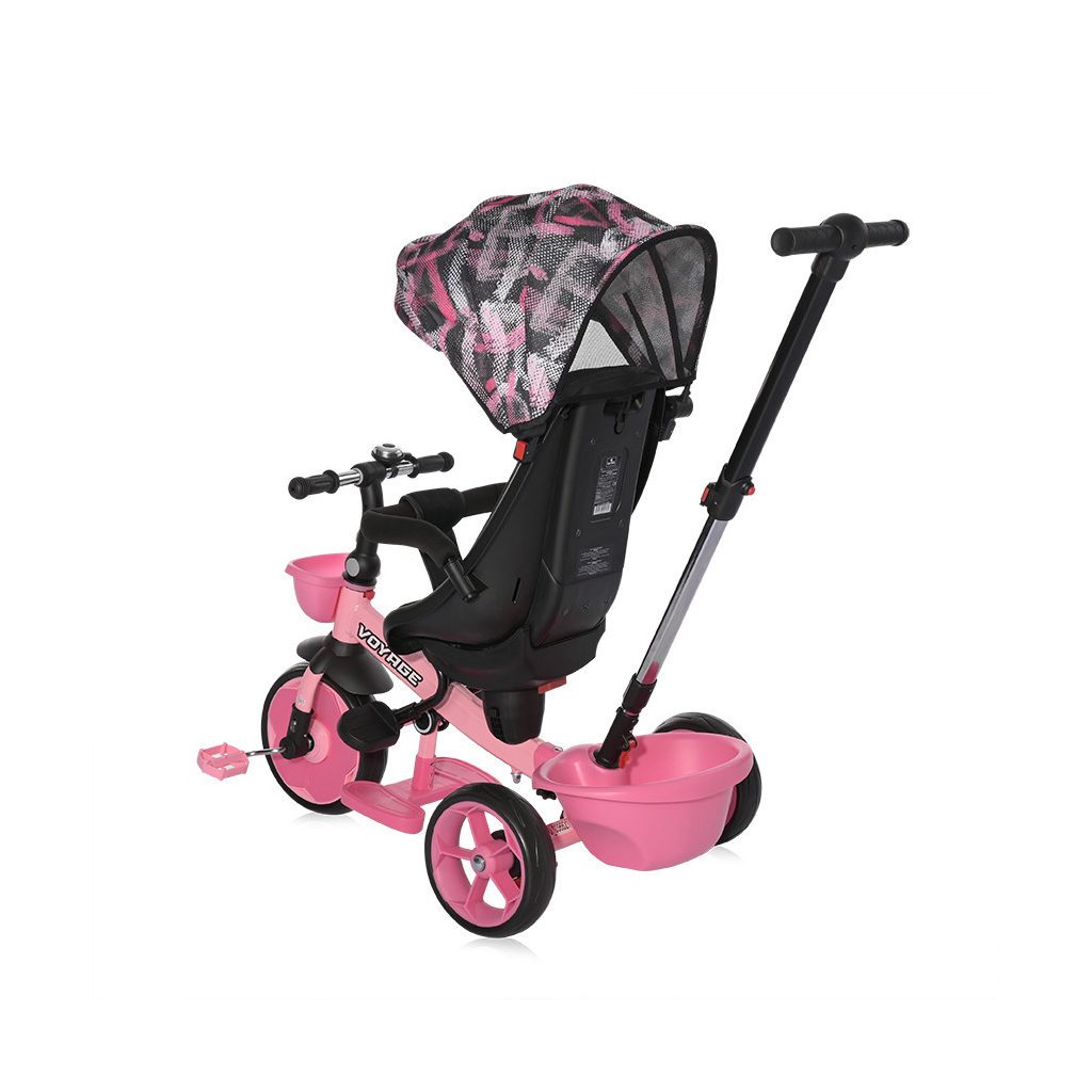 Lorelli Voyage tricikli - Pink Grunge