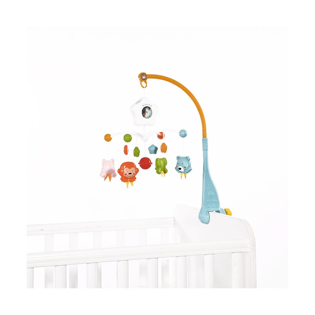 Lorelli Zenélő forgó - Happy Animals Blue