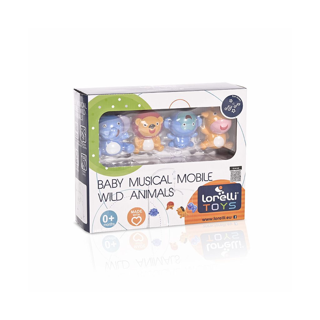 Lorelli Zenélő forgó - Wild Animals