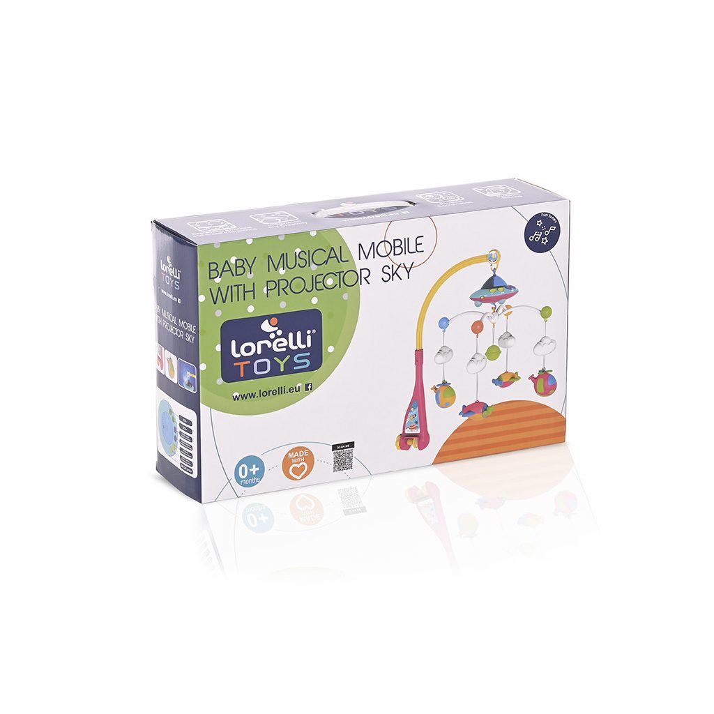 Lorelli Zenélő forgó projekorral - Sky