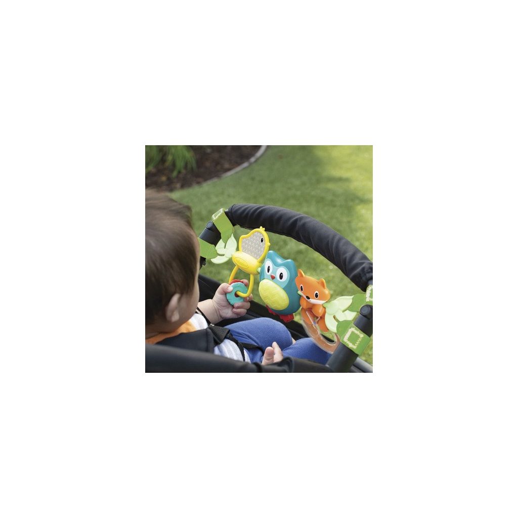 Infantino babakocsi játék - erdei állatok