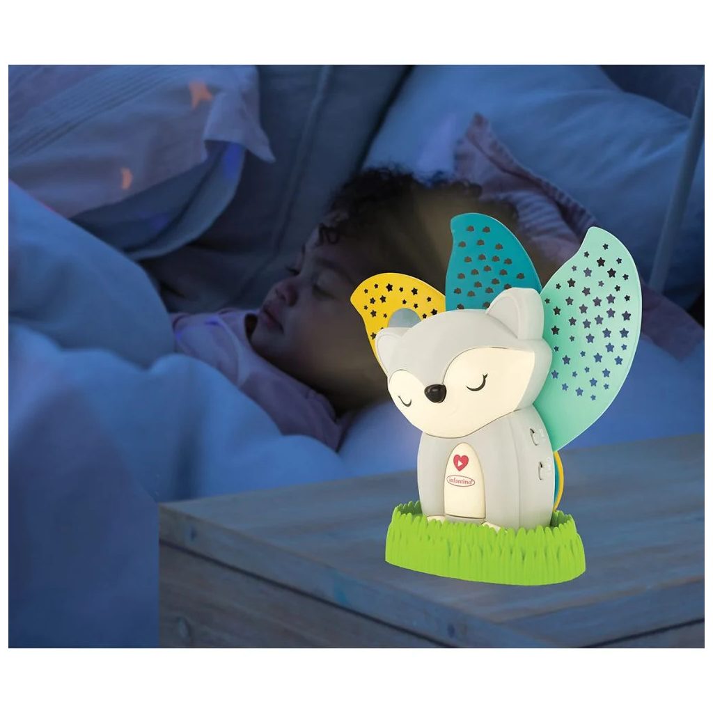 Infantino Éjelli fény projektor Fox