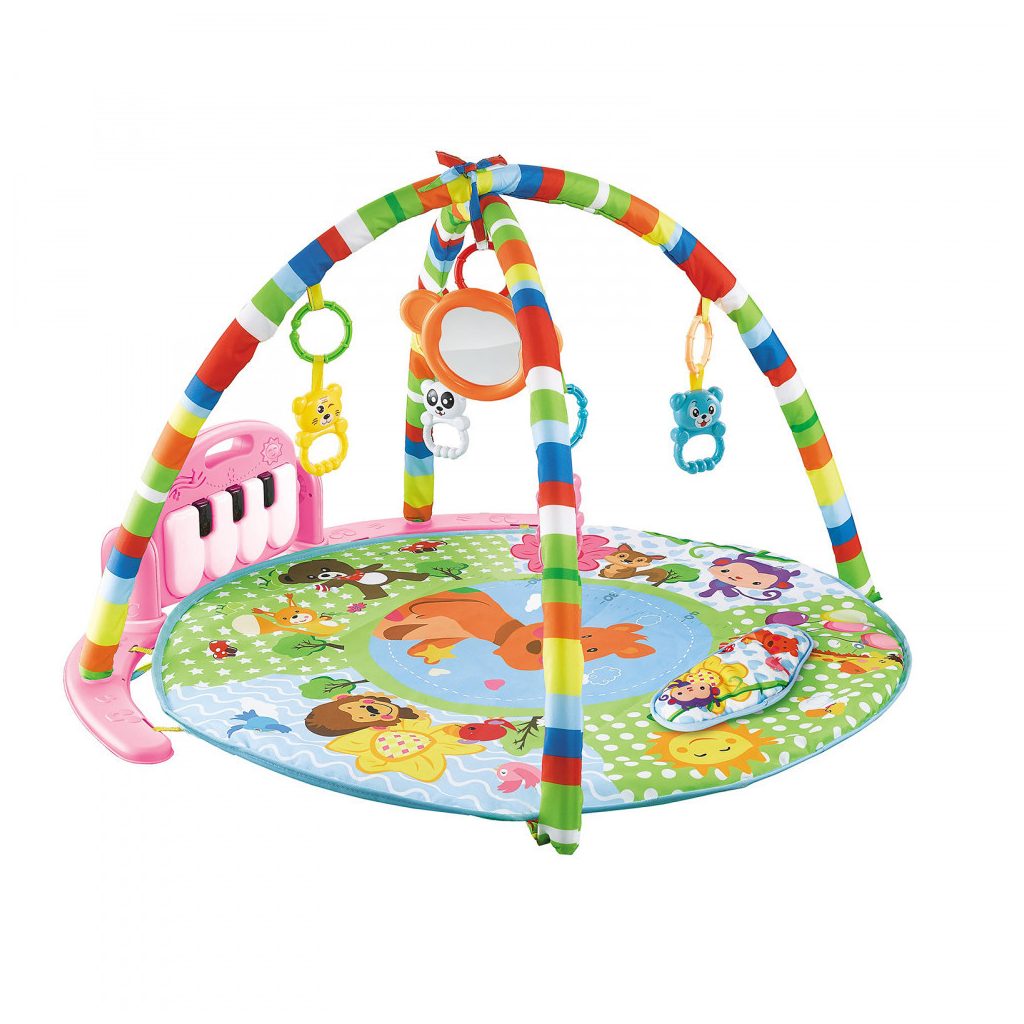 Chipolino zenélő játszószőnyeg - Happy cangaroo - purple