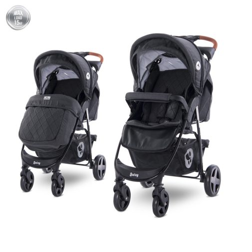Lorelli Daisy sport babakocsi + lábzsák - Black 