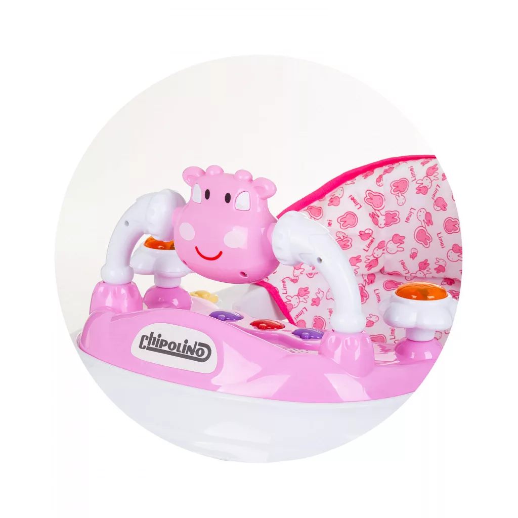 Chipolino Little Cow bébikomp - pink
