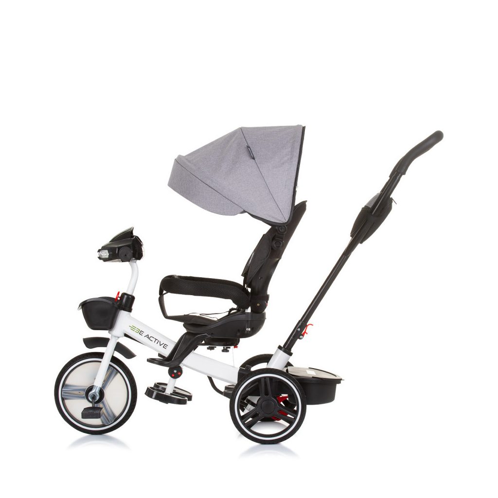 Chipolino Be active tricikli kupolával - Grey Linen