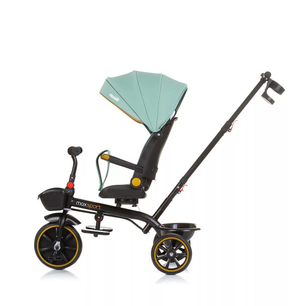 Chipolino Max Sport tricikli kupolával - Pastel Green