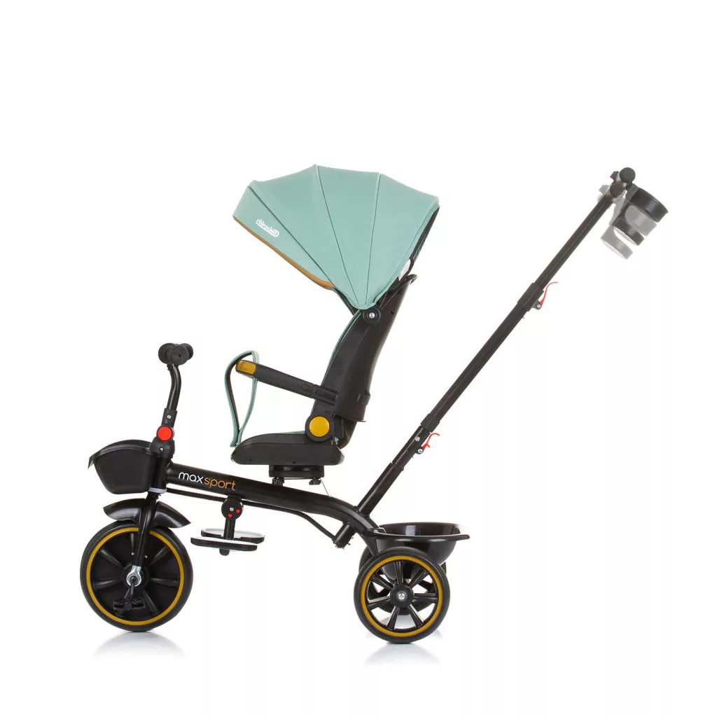 Chipolino Max Sport tricikli kupolával - Pastel Green