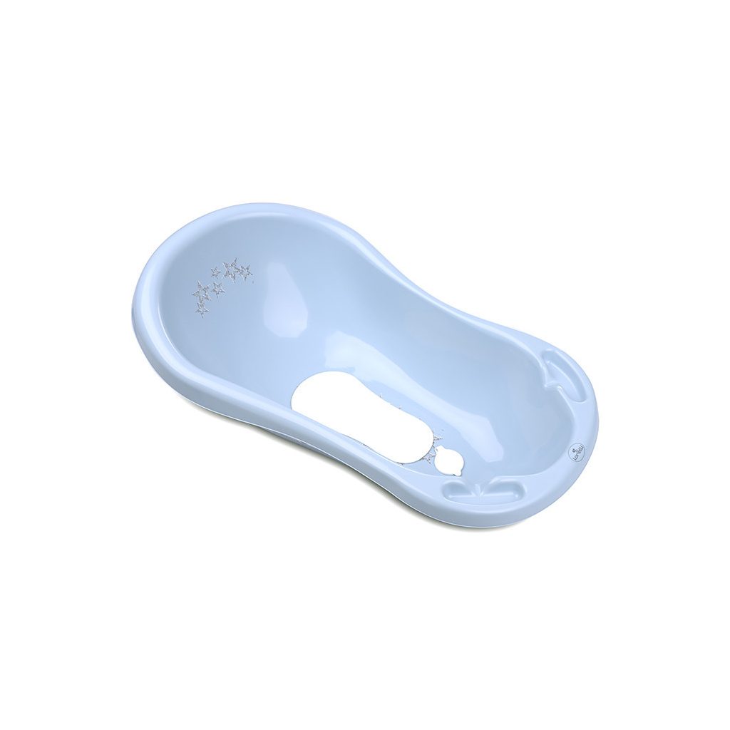 Lorelli Kád 84 kád leeresztő dugóval csúszásgátlóval - Little Stars Blue