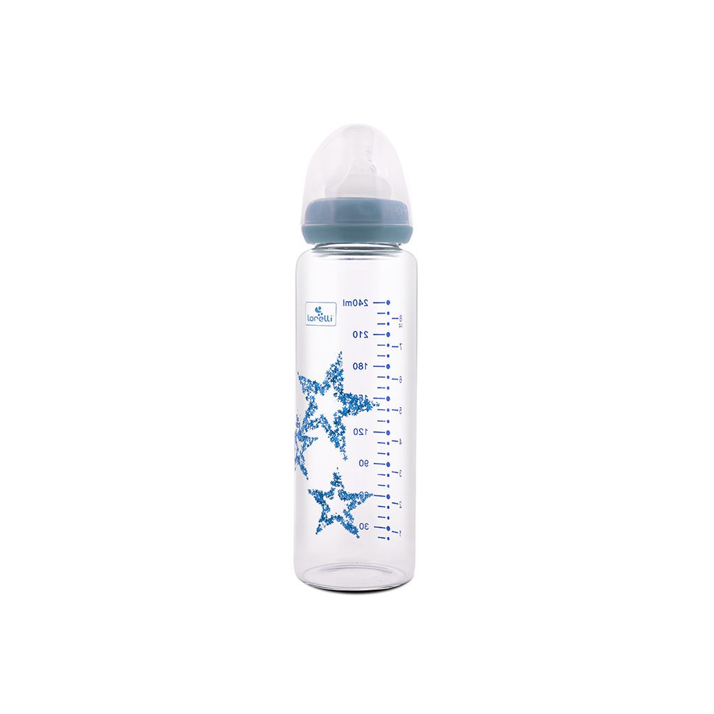 Baby Care Üveg anti-colic cumisüveg 240ml - Blue