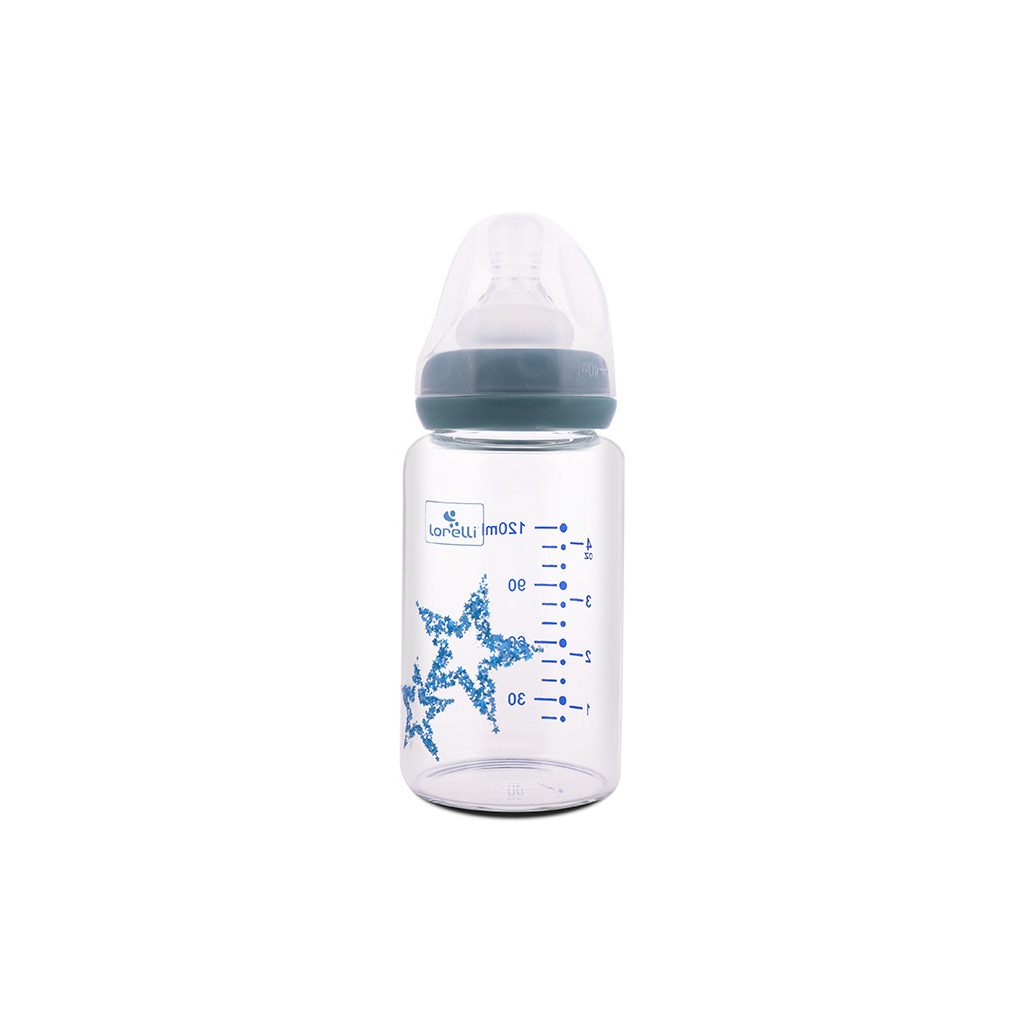 Baby Care Üveg anti-colic cumisüveg 120ml - Blue