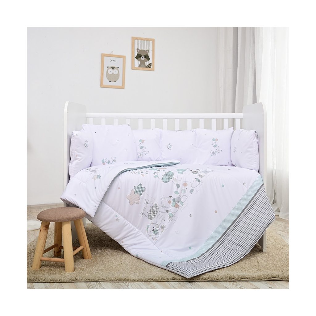 Lorelli 5 részes ágynemű garnitúra - Giraffe