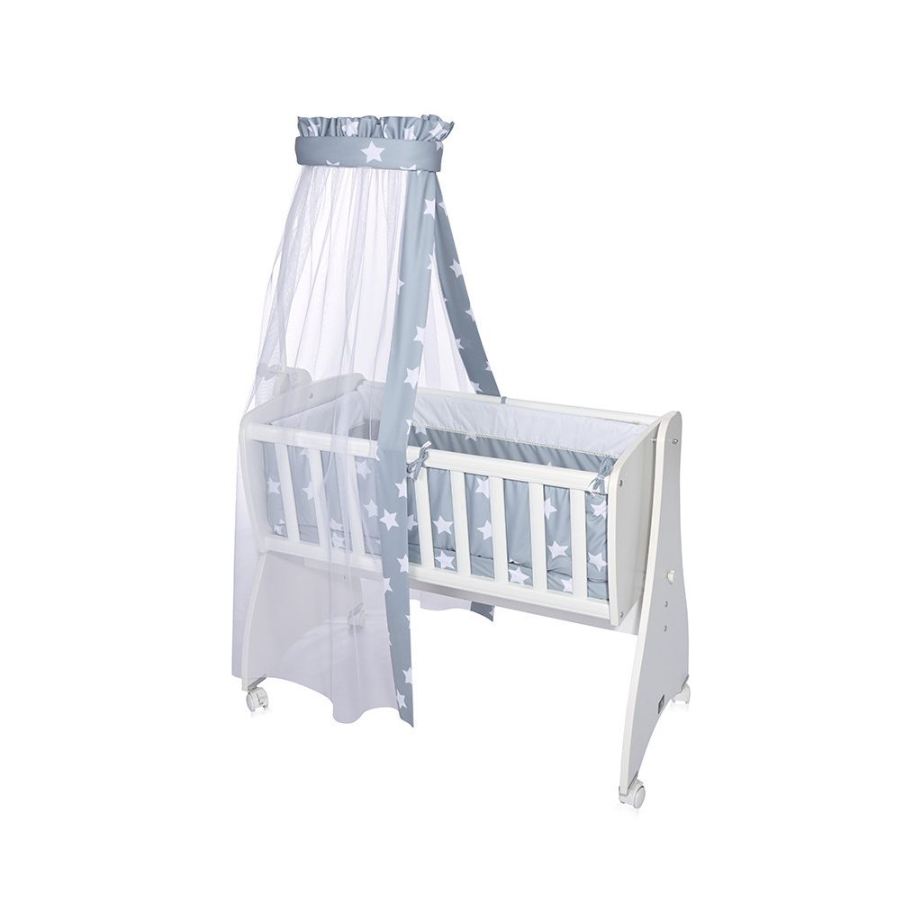 Lorelli First Dreams ágynemű garnitúra - Blue Grey Mist Stars