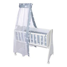   Lorelli First Dreams ágynemű garnitúra - Blue Grey Mist Stars