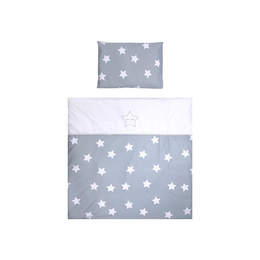 Lorelli First Dreams ágynemű garnitúra - Blue Grey Mist Stars