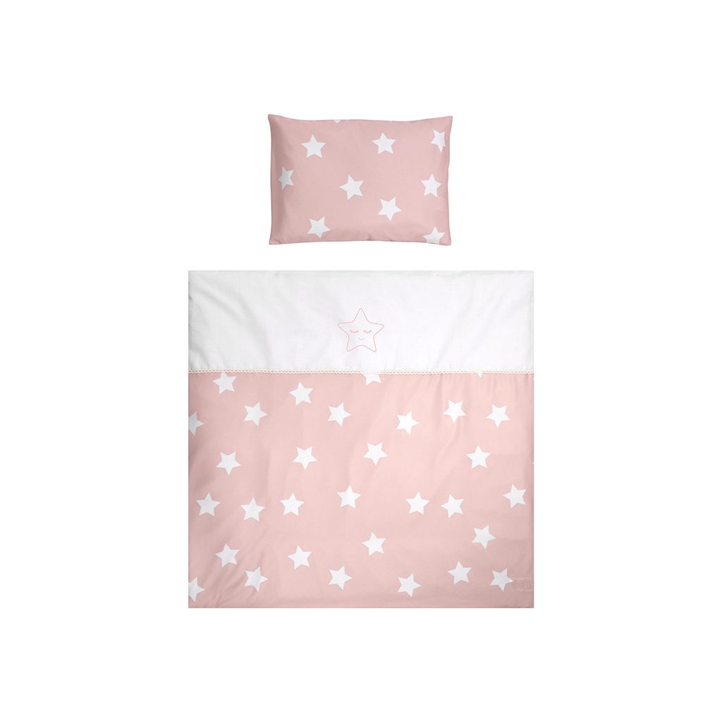 Lorelli First Dreams ágynemű garnitúra - Pale Blush Stars