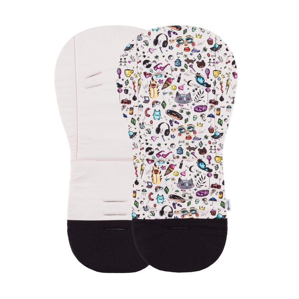 PETITE&MARS Foamy ülésbetét babakocsiba- Limited 100 Tattoo