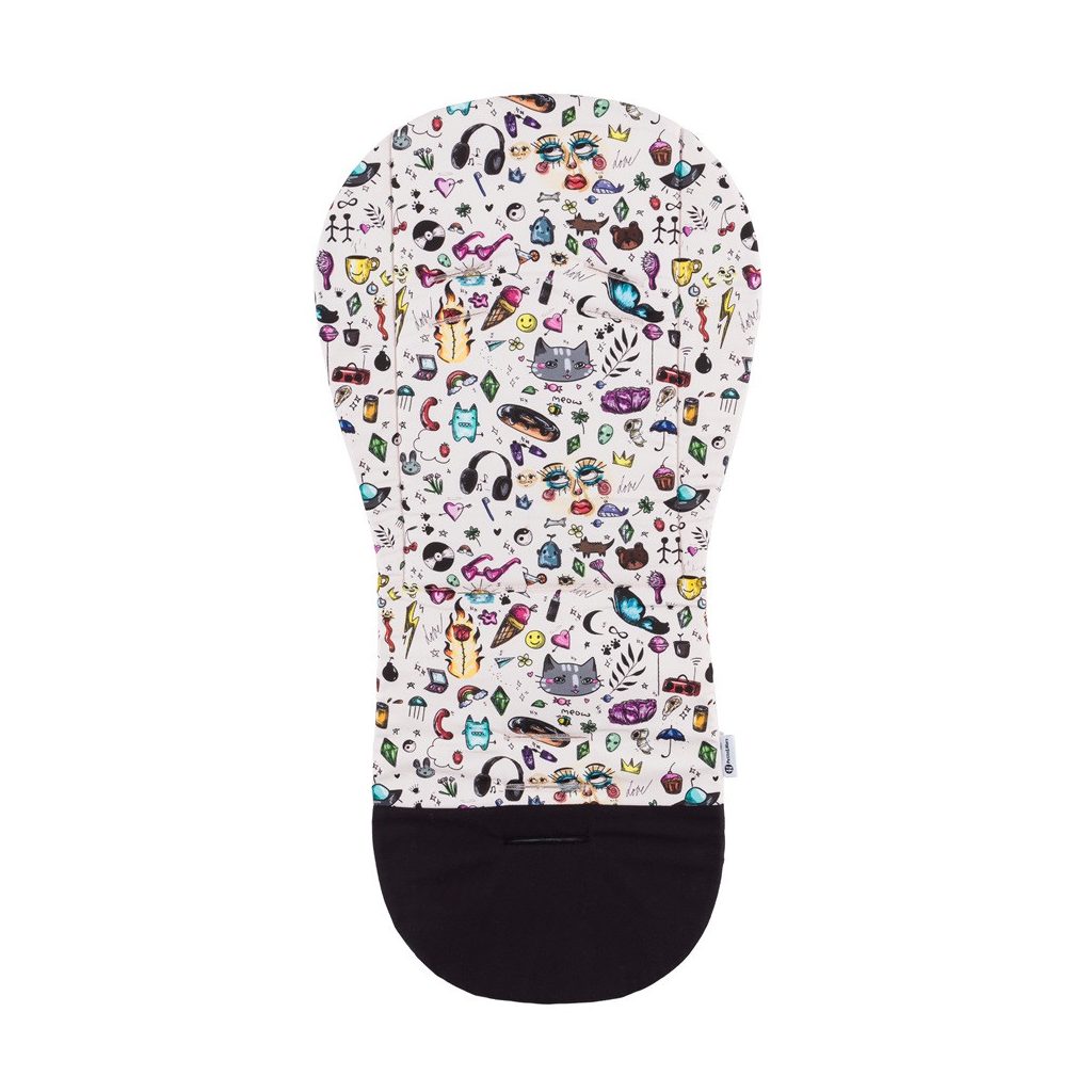 PETITE&MARS Foamy ülésbetét babakocsiba- Limited 100 Tattoo