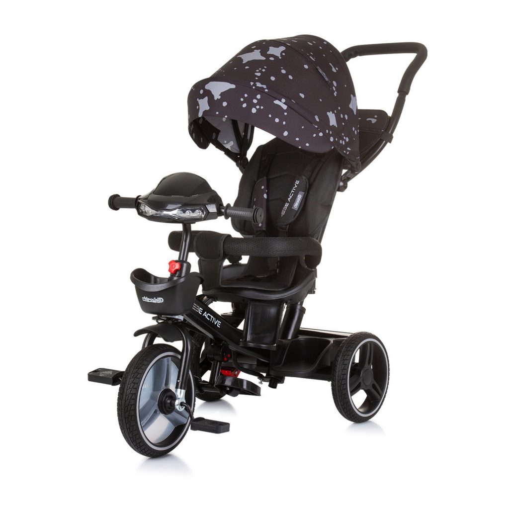 Chipolino Be active tricikli kupolával - Obsidian