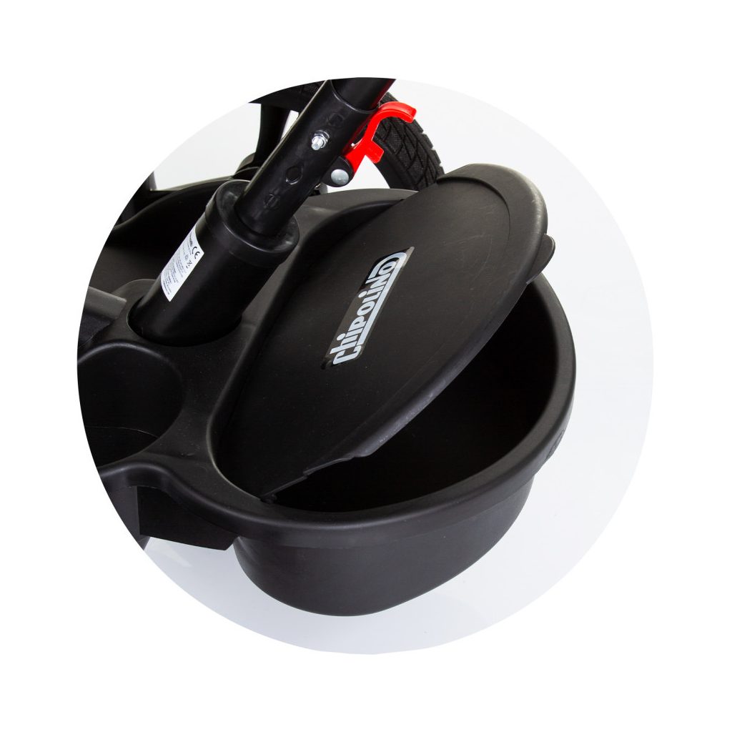 Chipolino Be active tricikli kupolával - Obsidian